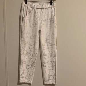 Berek White Garment with Silver Details